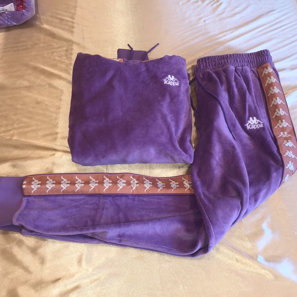NWOT Kappa 2 piece bundle hoodie pant Matching set